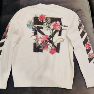 White sweater off white for women’s.
